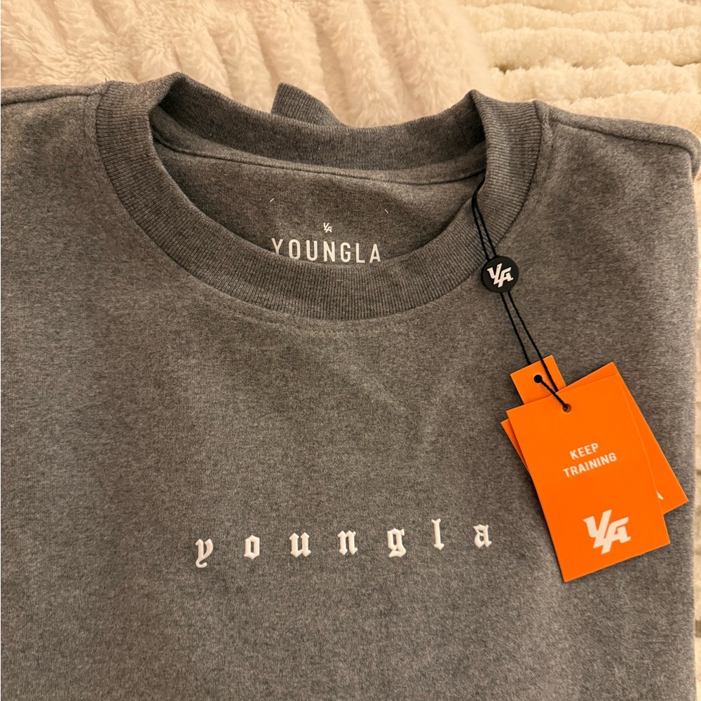 YoungLA Charcoal Crewneck Sweatshirt